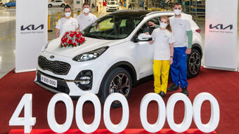 Kia Slovakia prekonala míľnik 4 miliónov vyrobených vozidiel