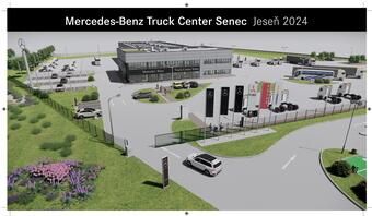 Daimler Truck & Bus Slovakia buduje Truck Centrum v Senci