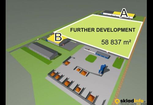 Sklady spoločnosti Industrial Park Horny Hricov na prenájom