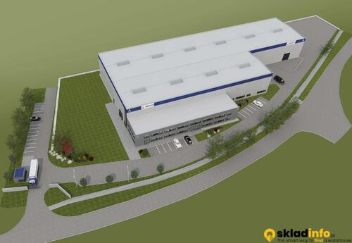 Sklady spoločnosti Sklad na prenájom 7 538 m² - Nitra | Besico Nitra (Mlynarce Park) na prenájom