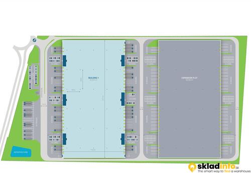 Sklady spoločnosti Sklad na prenájom 6 113 m² - Nové Mesto nad Váhom | Industrial park Nové Mesto nad Váhom na prenájom