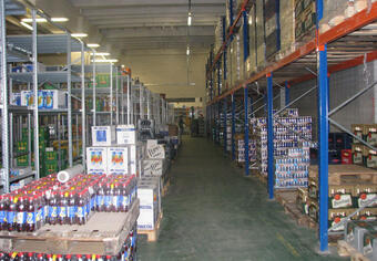 Dry warehouse premises