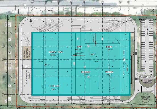 Sklad na prenájom 11 350 m² - Zlaté Moravce | Industrial park Zlaté Moravce