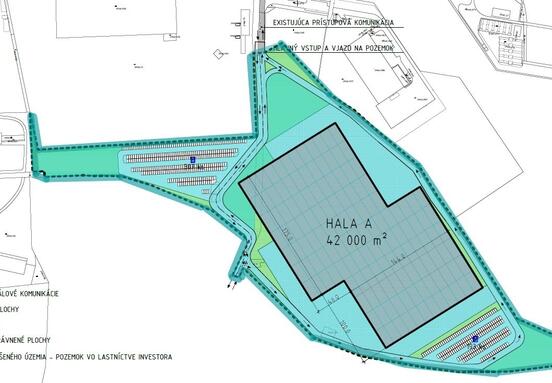Sklad na prenájom 40 000 m² - Sučany | Industrial park Sučany
