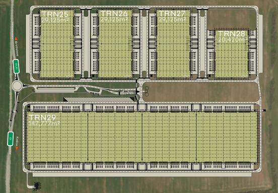 Sklad na prenájom 29 125 m² - Trnava | Industrial park Trnava