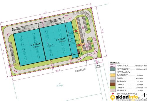 Sklady spoločnosti Sklad na prenájom 6 722 m² - Bernolákovo | Industrial park Bernolákovo na prenájom